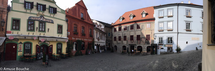 Cesky Krumlov oras medieval in Cehia