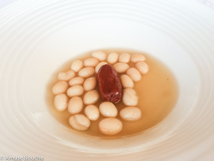 White Beans with Chorizo la Akelarre