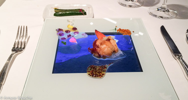 homar cu polen proapat la restaurant Arzak 3 stele Michelin