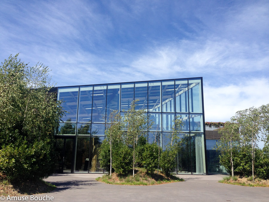 Exterior restaurant Azurmendi 3 stele Michelin Bilbao