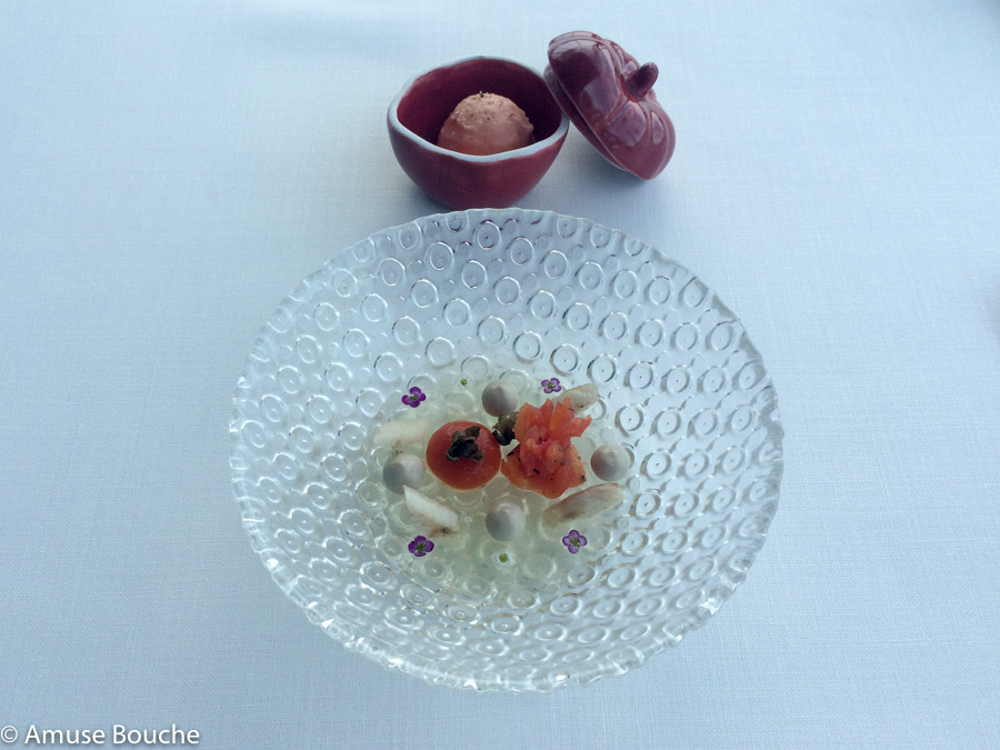 Tomato and eel Azurmendi