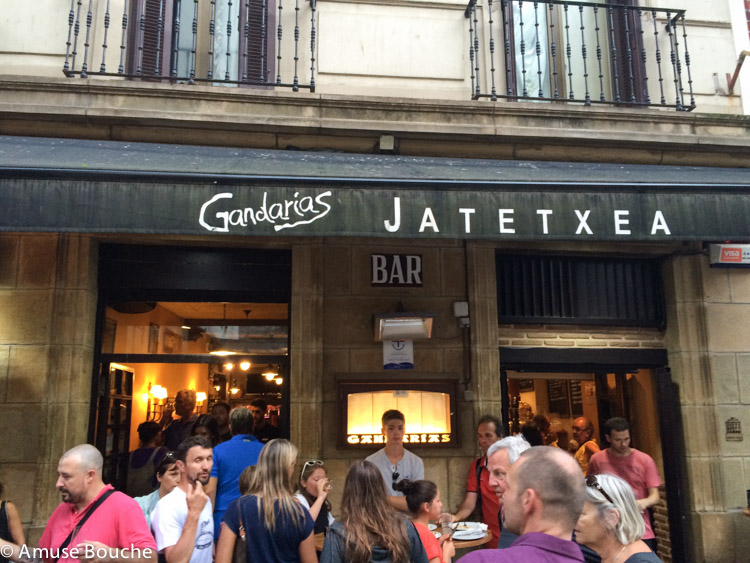 Gandarias tapas