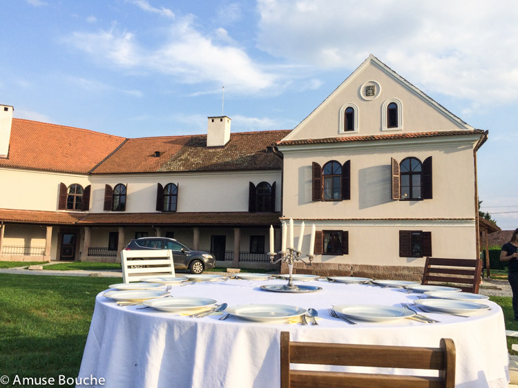 Cina in gradina la Daniel Castle Covasna Romania