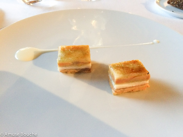 Mille-feuille cu tipar afumat la Martin Berasategui 3 stele Michelin