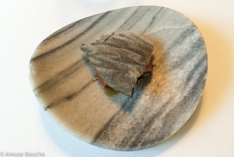 Smoked lamb la restaurant Mugaritz San Sebastian 2 stele Michelin