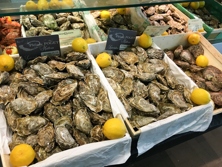 Lyon Les Halles fructe de mare