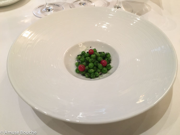 Mazare si coacaze Le Cinq 3 stele Michelin Paris