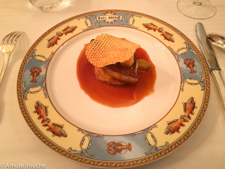 foie gras la restaurant Paul Bocuse 3 stele Michelin Lyon