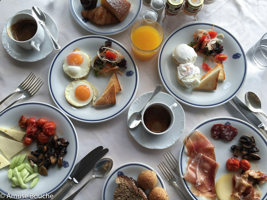 Aldrovandi Villa Borghese breakfast