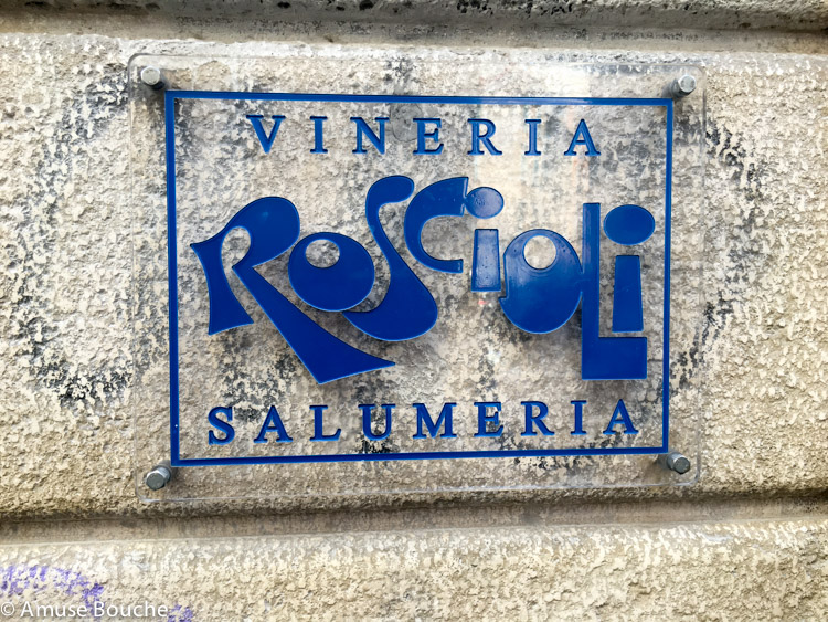 Roscioli Roma outside