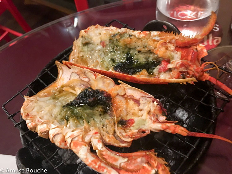 lobster head Tickets Bar Barcelona 1 stea Michelin