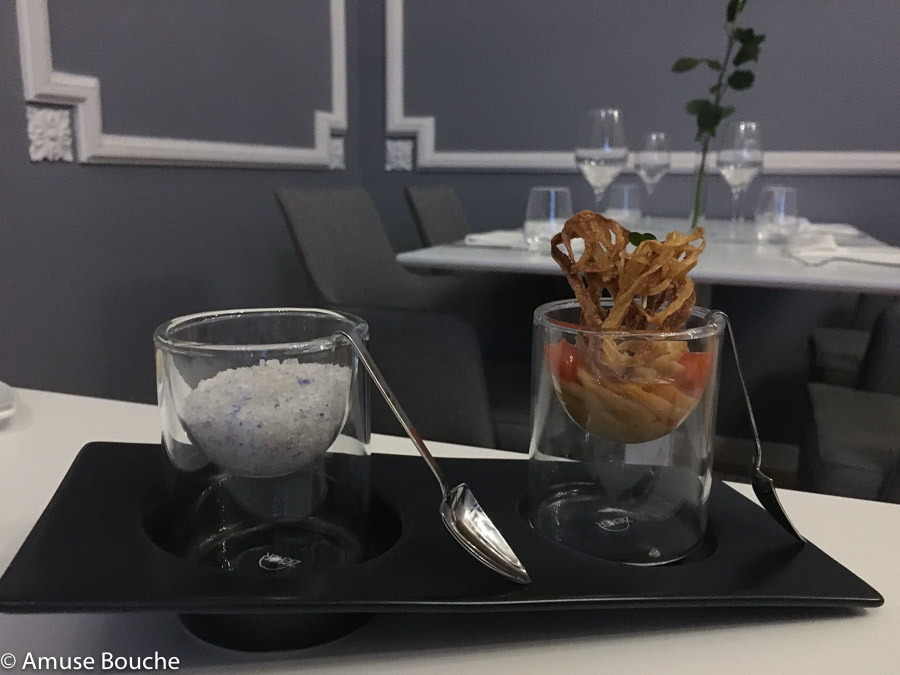 Noul The Artist Bucuresti restaurant amuse bouche