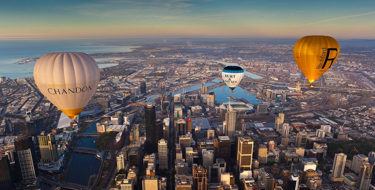Melbourne Balloon Priceless Cities