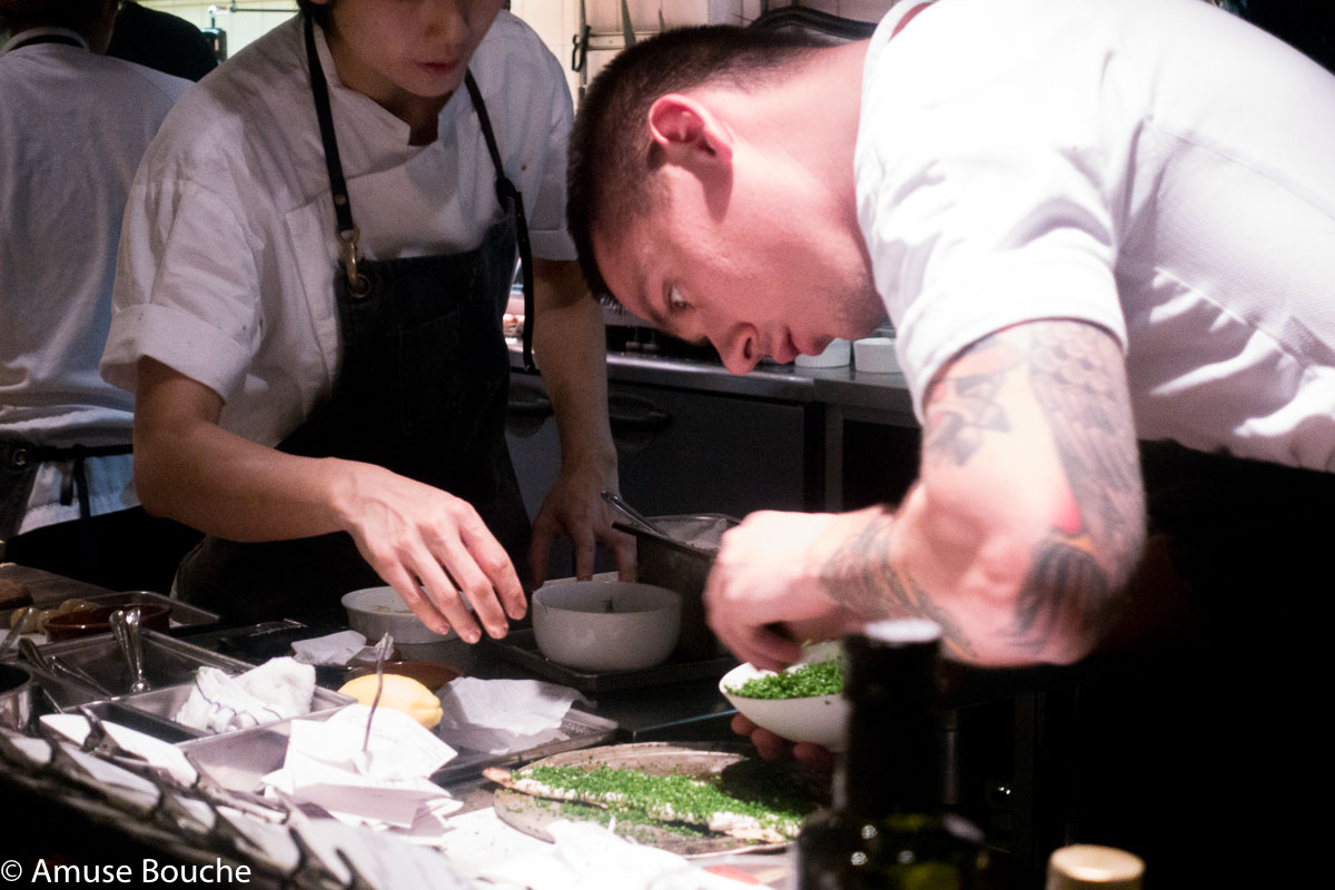 Restaurant Burnt Ends Singapore kitchen view chefs