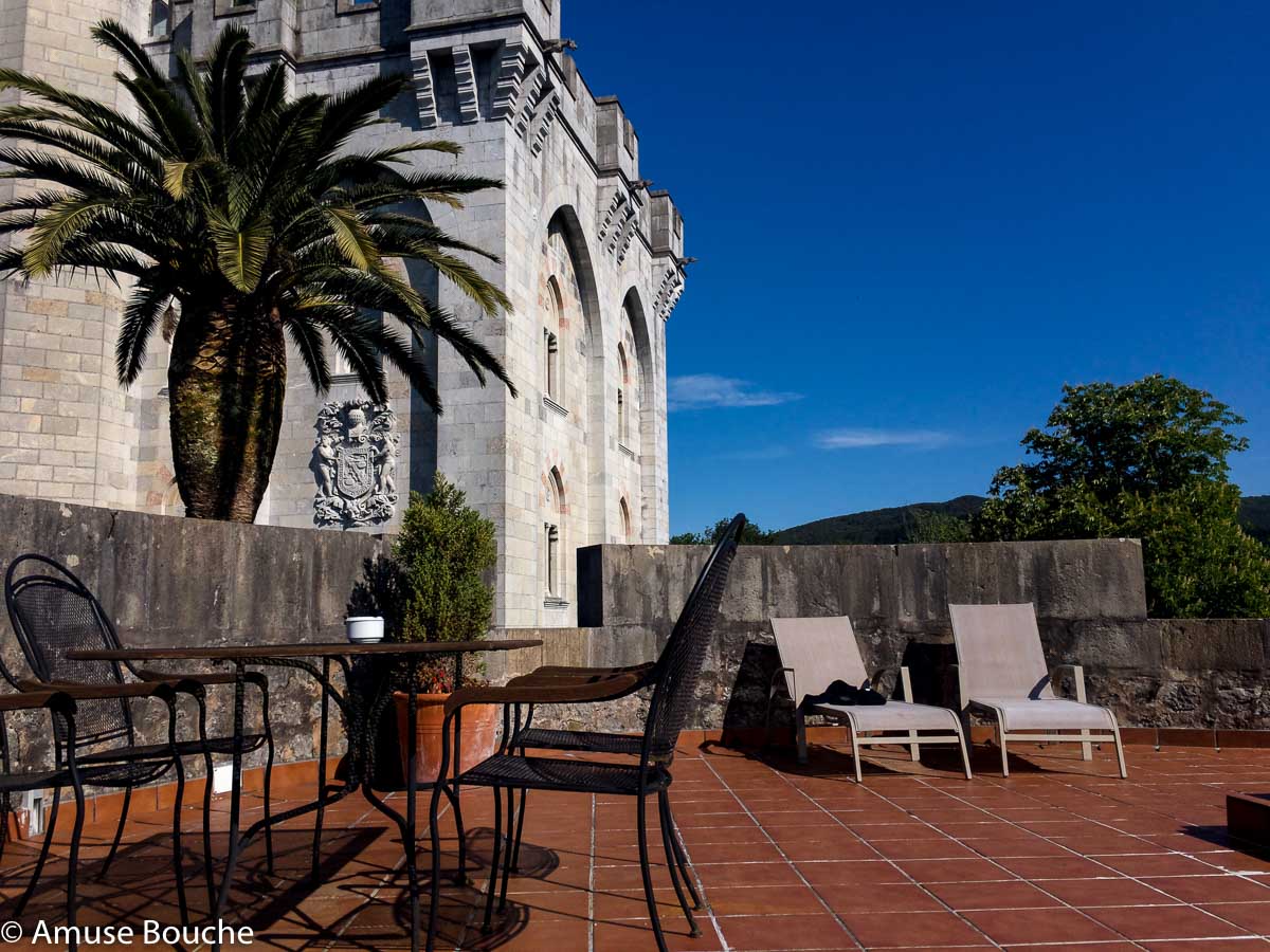 Castillo de Arteaga balcony