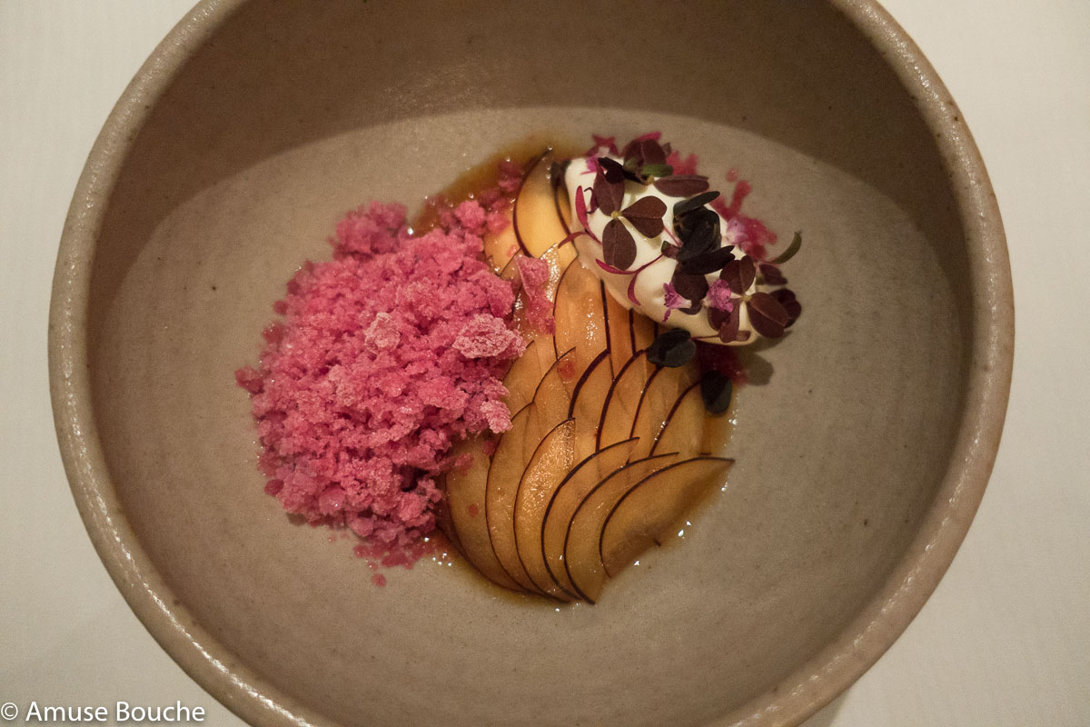 Pickled plums Dessert Restaurant Andre Singapore World's 50 Best