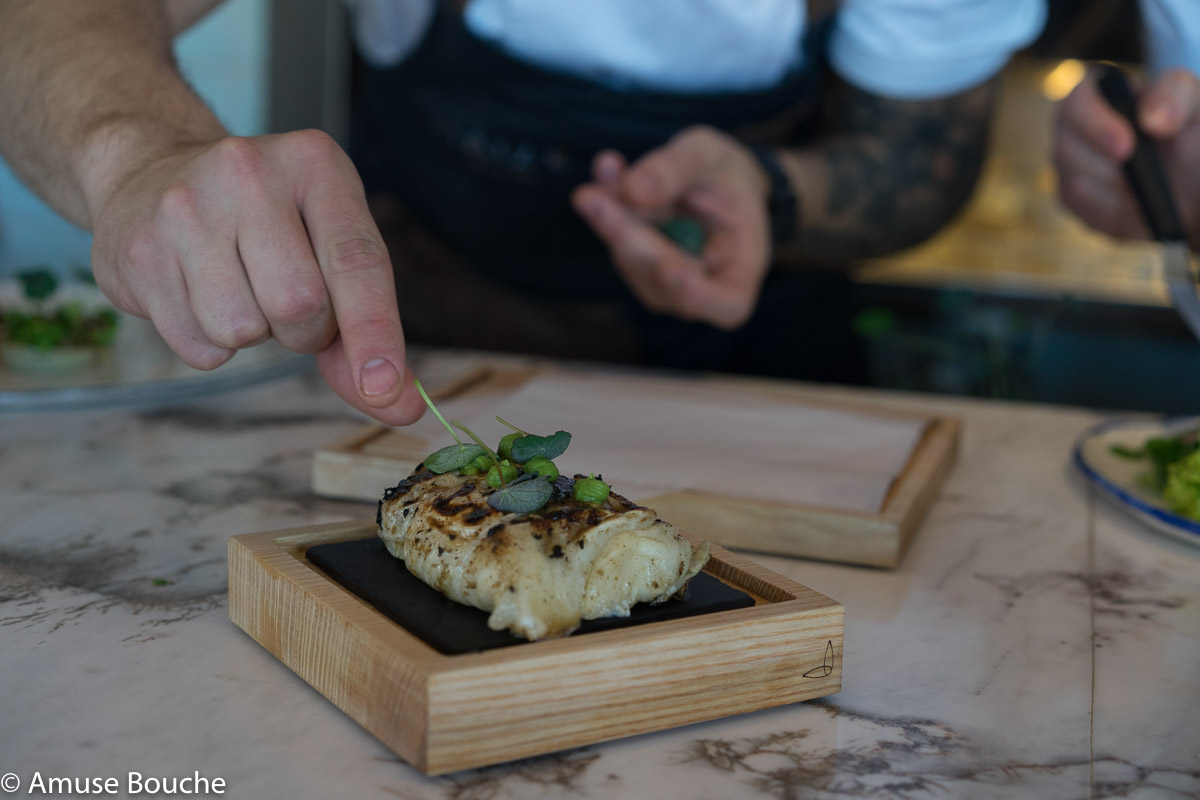 Maize restaurant Bucuresti plating Alex Petricean