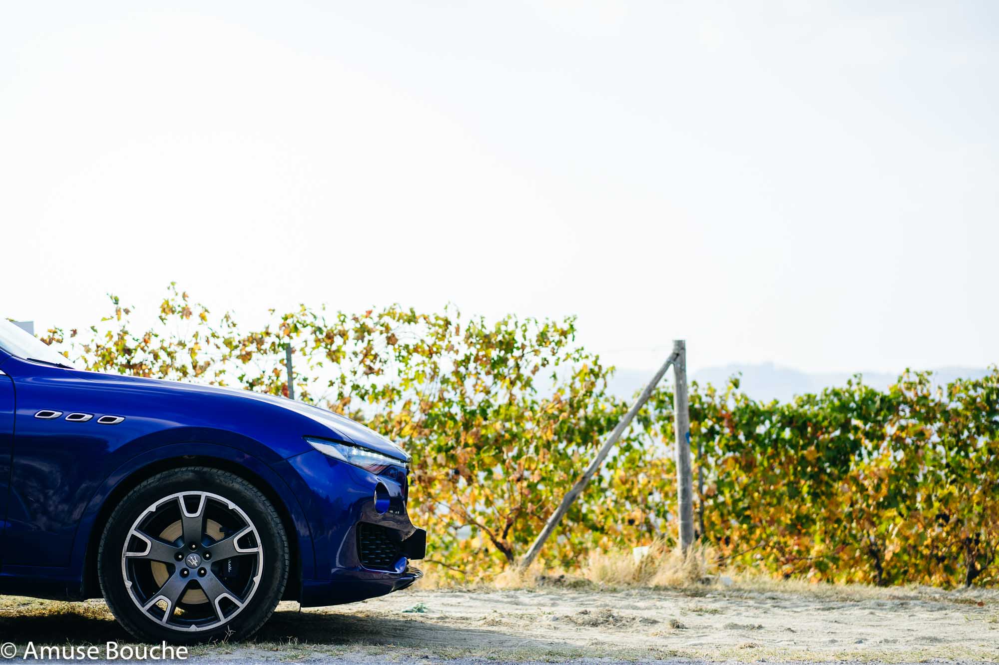 Maserati Levante in Piemont