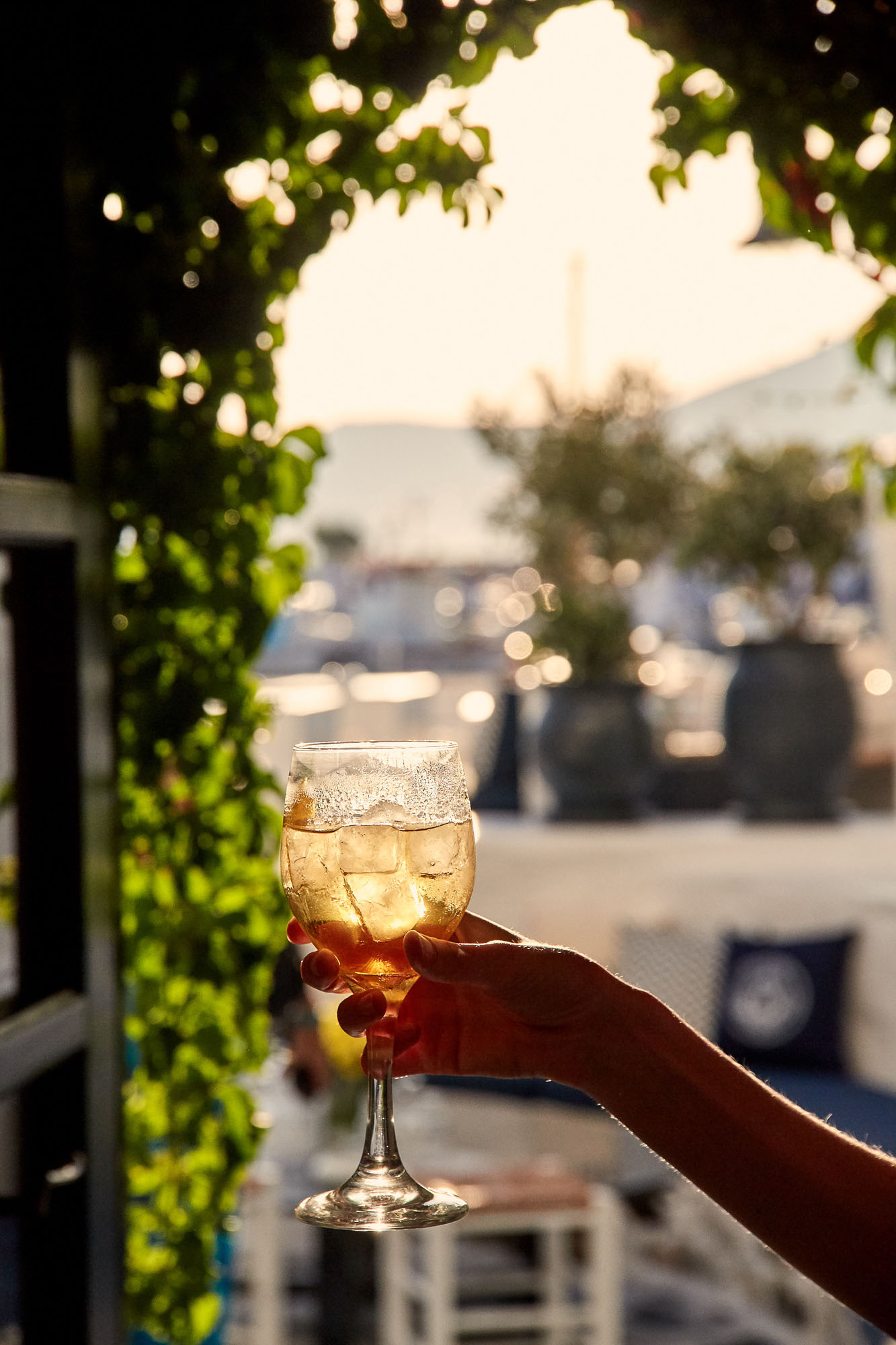 Summer Drink Metaxa Grecia Paros