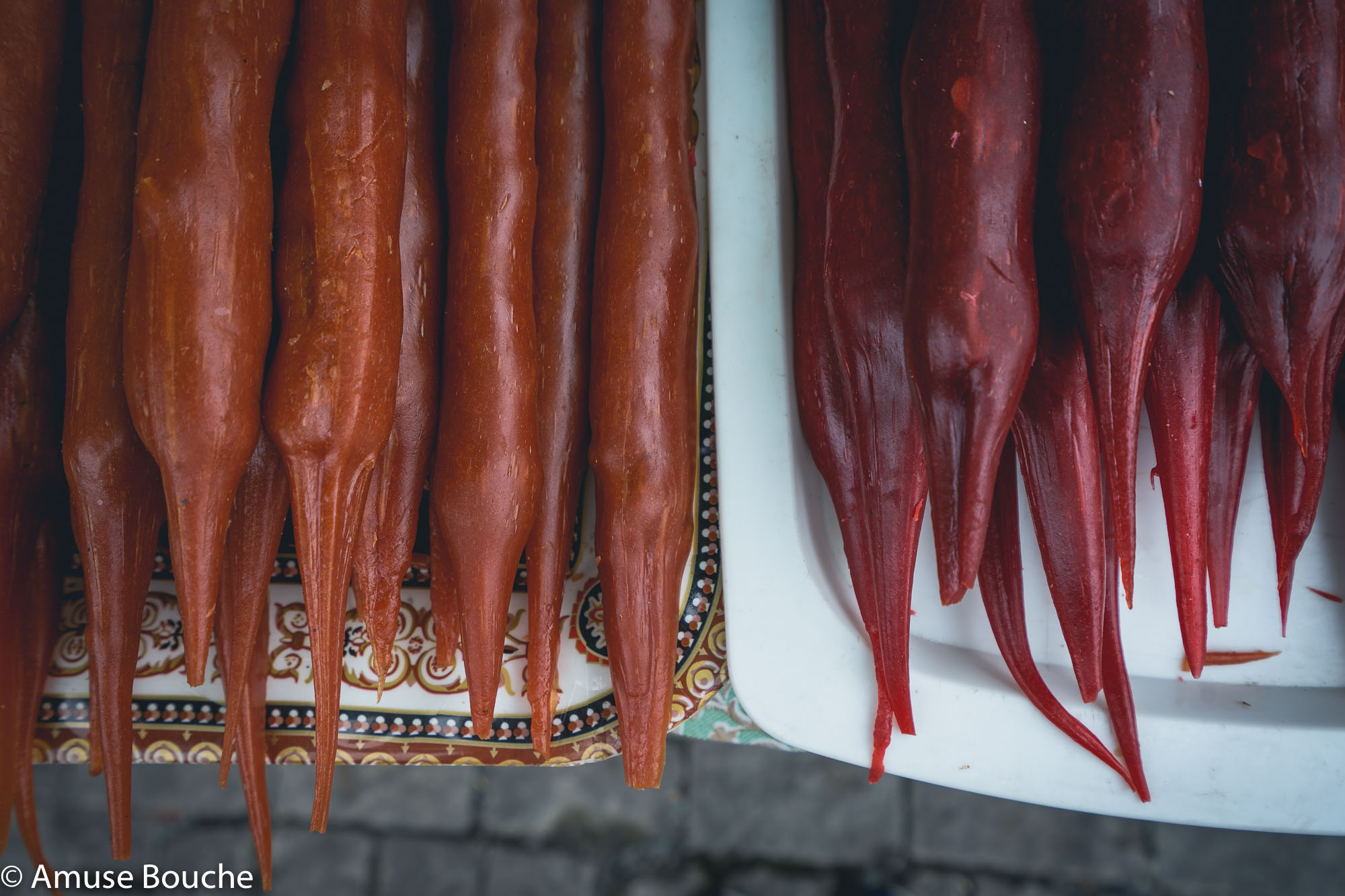 Georgia desert traditional Churchkhela 