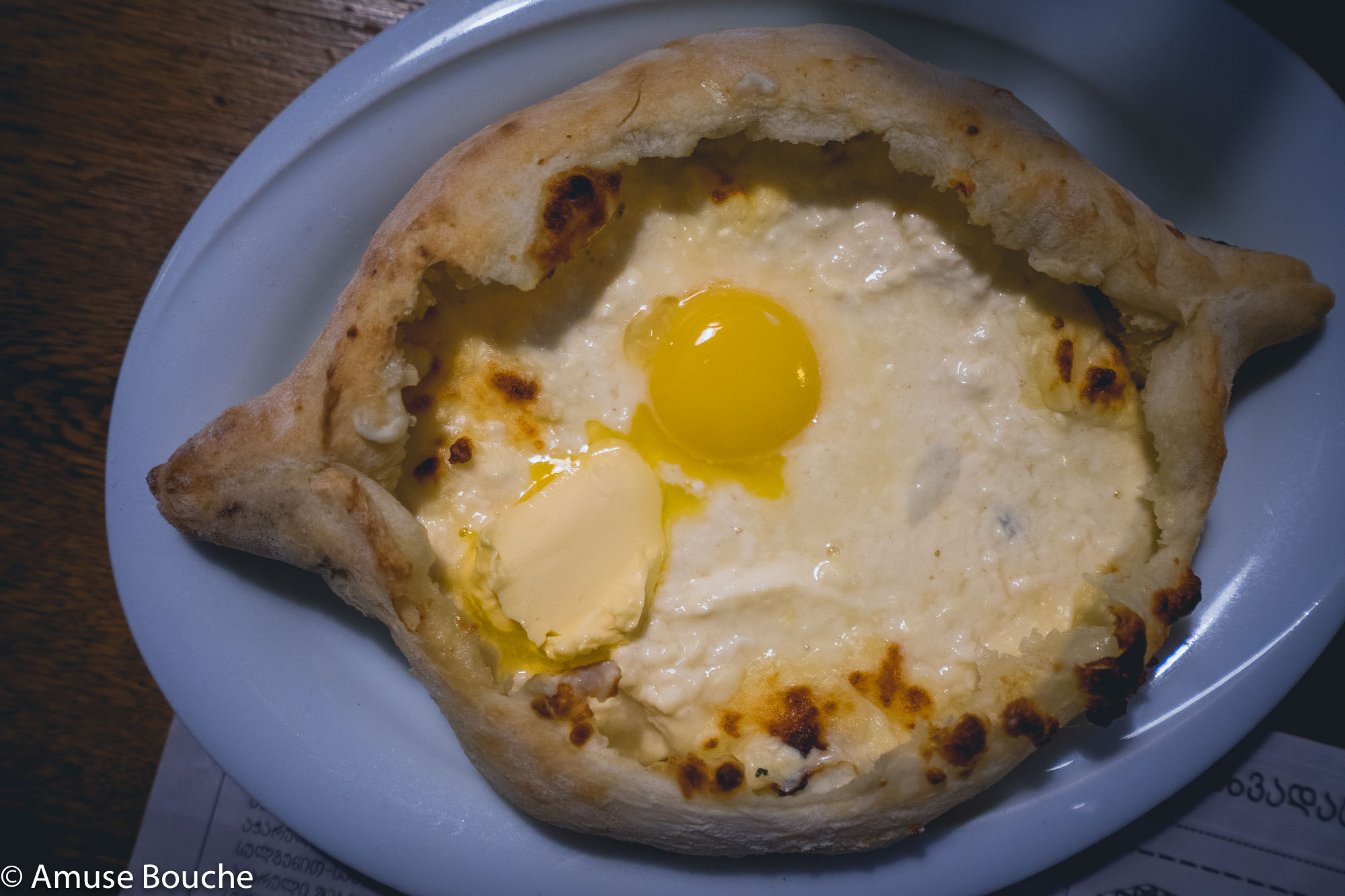 Georgia preparat traditional Khachapuri