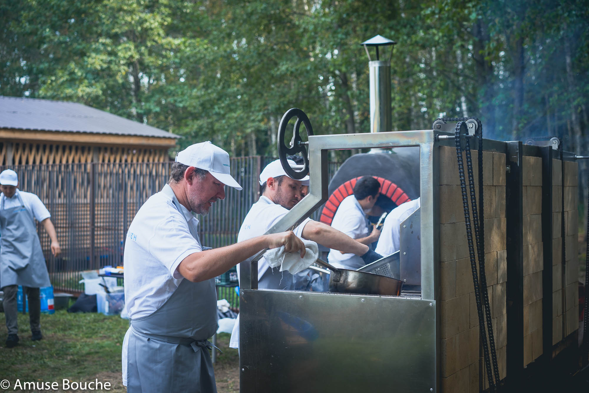 Twins Garden Festival Moscova chefs in action Albert Adria
