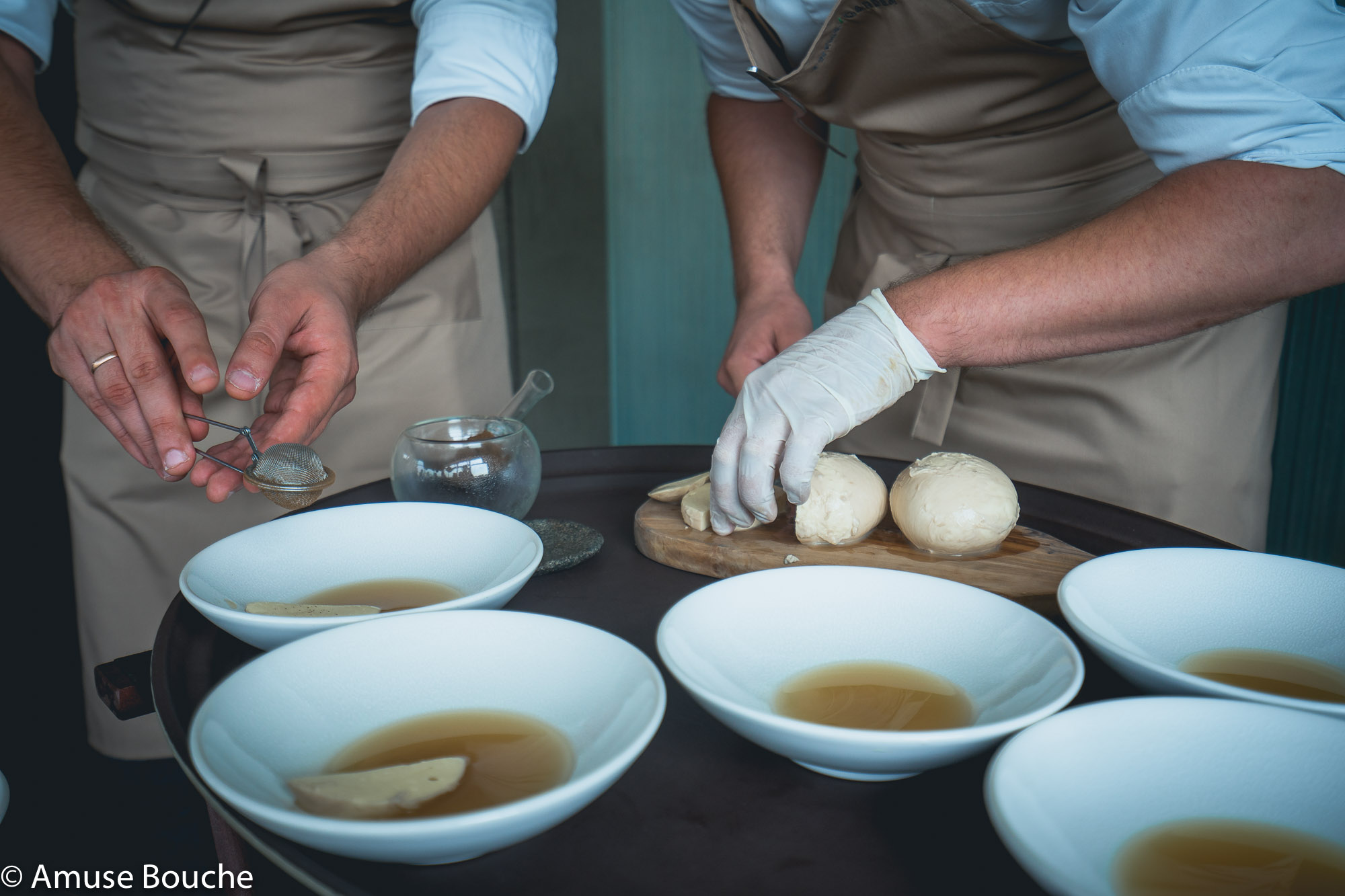 Twins Garden Moscova work in progress tasting menu