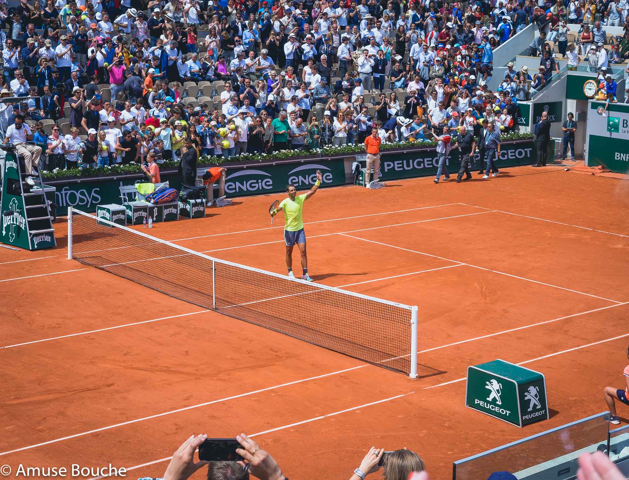 Roland Garros 2019 Rafael Nadal in actiune