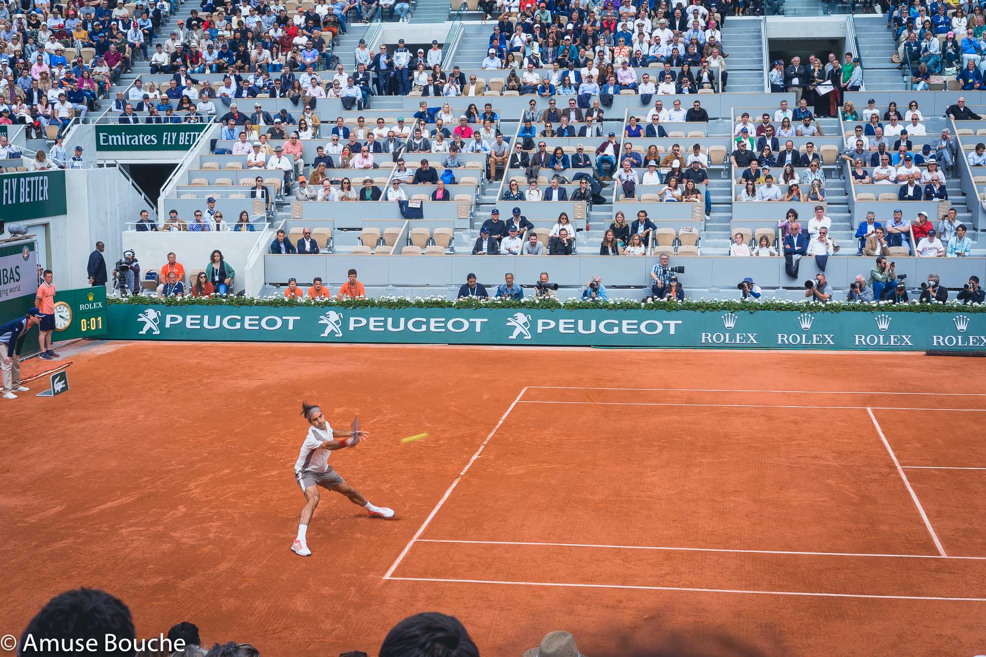 Roland Garros 2019 Roger Federer