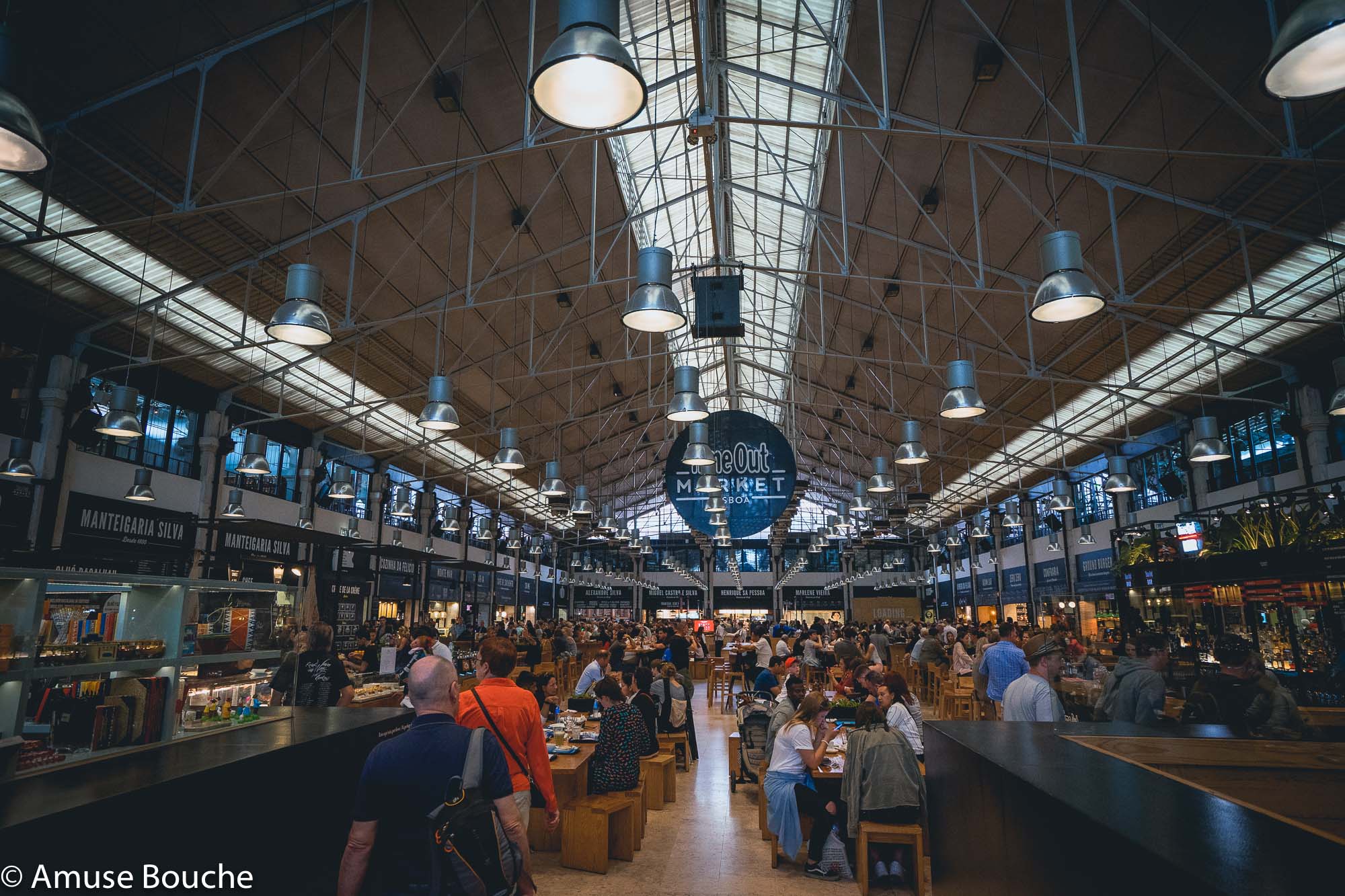 Mercado da Ribeira view