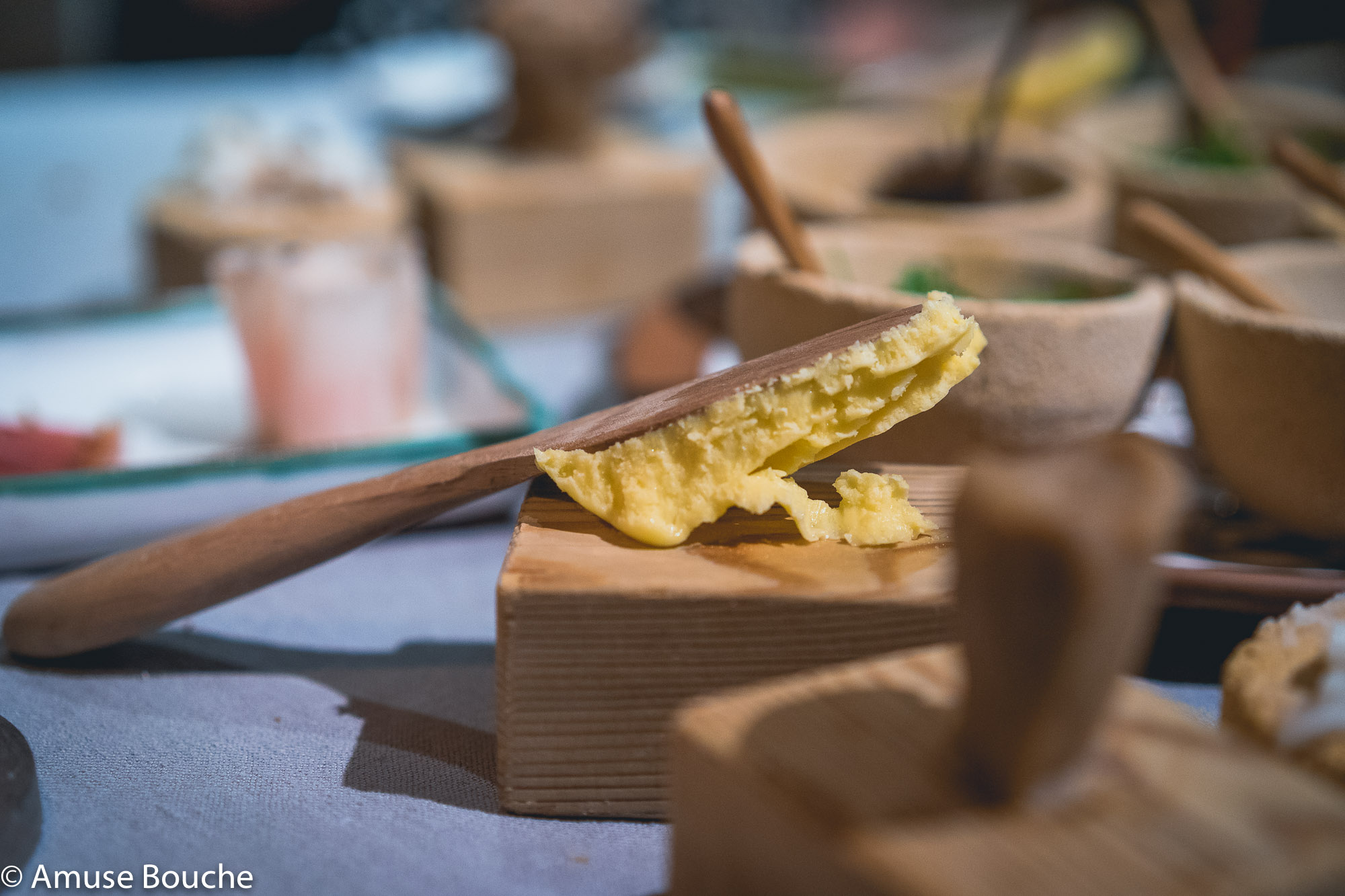 Taubenkobel Austria bread serving butter