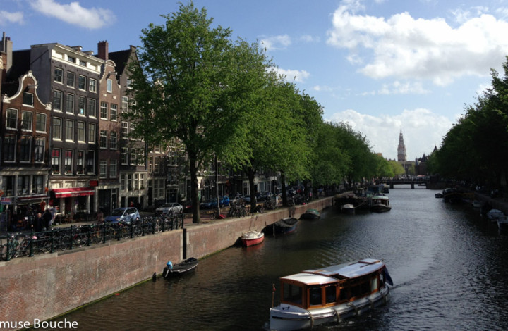 Amsterdam summer view