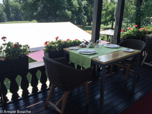 Restaurant Diplomat terasa view