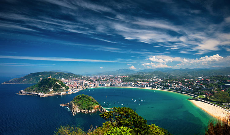 San Sebastian view