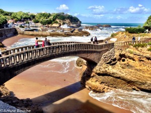 Biarritz view plaja