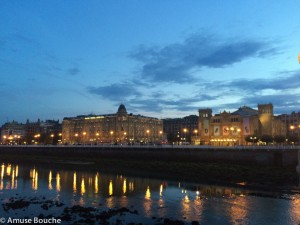 San Sebastian night view