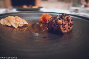 Cacao nibs, welsh lamb, Champignon mont-blanc Andre Singapore